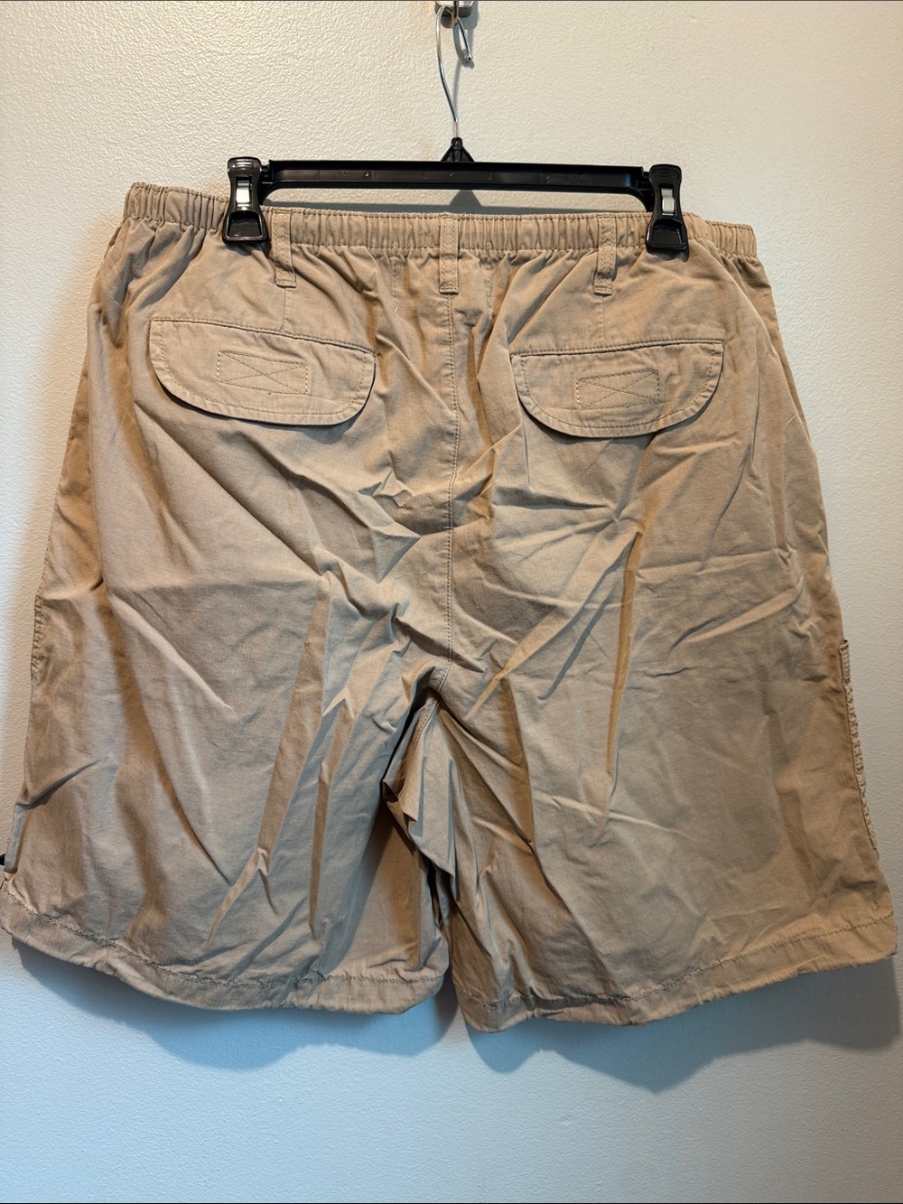 Mars Lowy BDG Medium Tan Cargo Shorts with Elastic Drawstring Waist - Picture 6 of 10